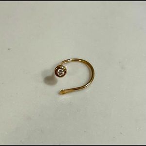 Blanca Monros Gomez curly seed stud - single